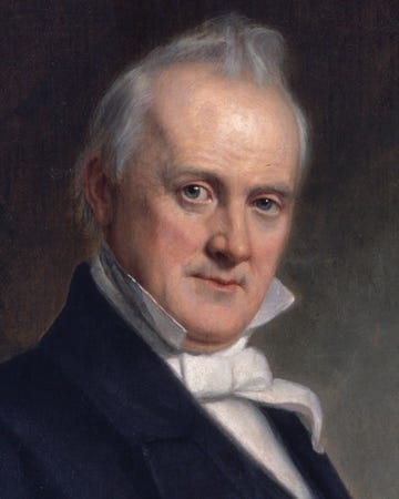 James Buchanan (15th US President) - On This Day