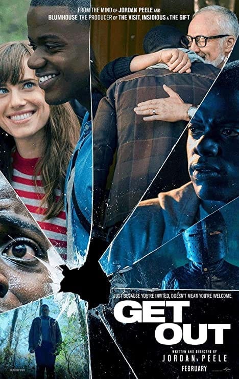 Amazon.com: GET OUT MOVIE POSTER 2 Sided ORIGINAL 27x40 JORDAN PEELE DANIEL  KALUUYA: Posters & Prints